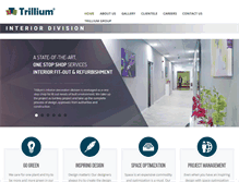 Tablet Screenshot of interior-trillium.com
